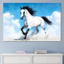 Gallop Through the Clouds - NicheCanvas