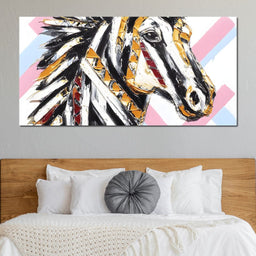 Energetic Equine Vibrance - Alicia Smith - NicheCanvas