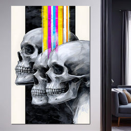 Trilogy of Modern Mortality - NicheCanvas