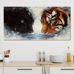 Feline Reflection Harmony - NicheCanvas