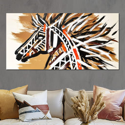 Wild Essence Untamed Brushstrokes - Alicia Smith - NicheCanvas