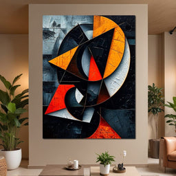 Colorful Modern Art 046 - Johanjjf - NicheCanvas