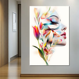 Floral Essence Dreamscape - NicheCanvas