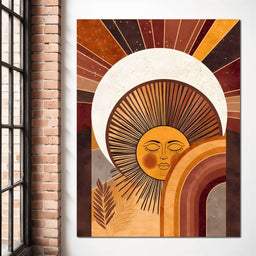 Solstice Sunburst Reverie - NicheCanvas