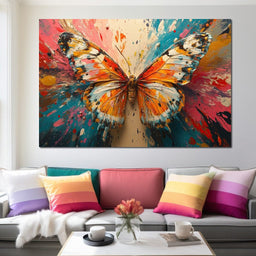 Butterfly Symphony Burst - NicheCanvas