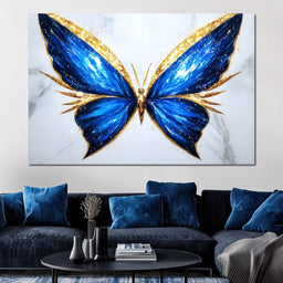 Radiant Butterfly Flight Fantasy - NicheCanvas