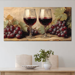 Wine Lovers Vineyard Charm - NicheCanvas