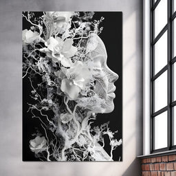 Floral Interlaced Reverie - NicheCanvas