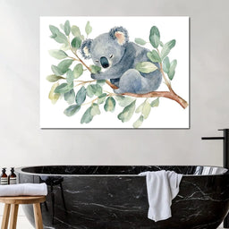 Dreamy Koala Slumber Nest - NicheCanvas