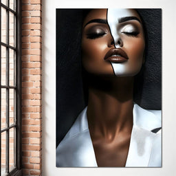 Radiant Duality Harmony - NicheCanvas