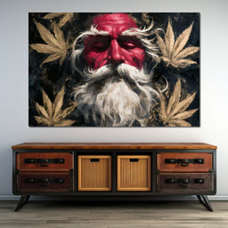 Ancient Sage Of Golden Leaves - NicheCanvas