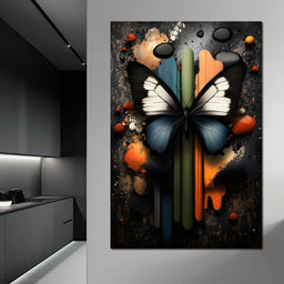 Butterfly Dreamscape Fusion - NicheCanvas