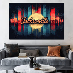 Jacksonville Golden Horizon - NicheCanvas