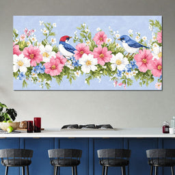 Delicate Harmony of Blossoms - NicheCanvas