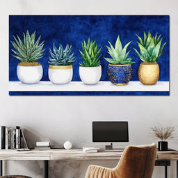 Succulent Harmony Palette - NicheCanvas