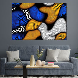 Hypnotic Color Swirl - TooplesArt - NicheCanvas