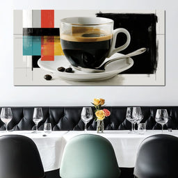 First Light Over Morning Espresso - NicheCanvas