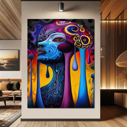 The Drippy Diva - TooplesArt - NicheCanvas