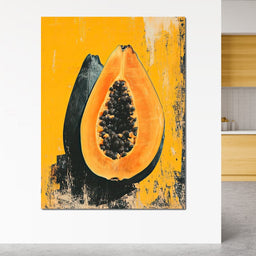 Papaya Vibrance - NicheCanvas