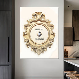 Press for Champagne - NicheCanvas