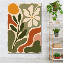Daisy Maps For A Gentle Planet - TooplesArt - NicheCanvas