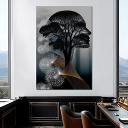 Illusionary Forest Mindscape - NicheCanvas