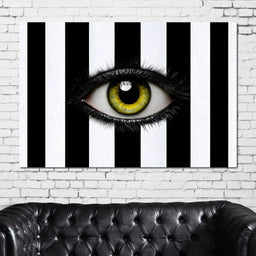 Fragments Of A Singular Watchful Sight - NicheCanvas
