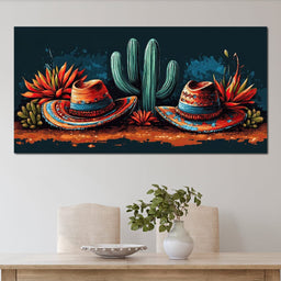 Desert Fiesta Harmony - NicheCanvas