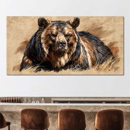 Guardian of the Wild Highlands - NicheCanvas