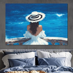 Oceanic Reverie By The Sea - NicheCanvas