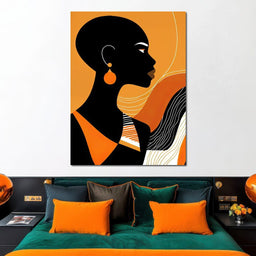 Bold in Amber - TooplesArt - NicheCanvas