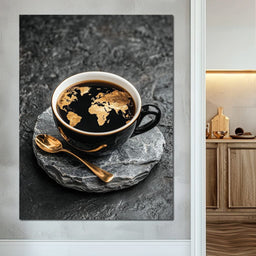 Golden Horizons Brewed - NicheCanvas