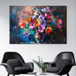 Bouquet of Vibrant Dreams - NicheCanvas