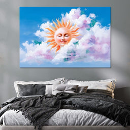 Sunlit Dreams Sky - NicheCanvas