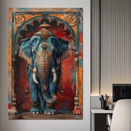 Majestic Sapphire Monarch - NicheCanvas