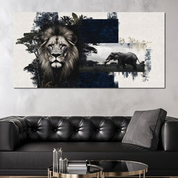 Wild Majesty Safari Dreamscape - NicheCanvas