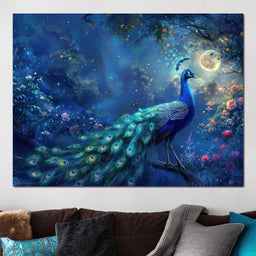 Peacock's Splendour - TooplesArt - NicheCanvas