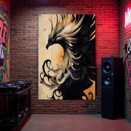 Phoenix of the Golden Dawn - NicheCanvas