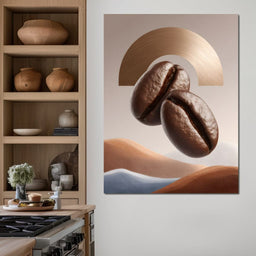 Harmony of Coffee Dreams - NicheCanvas