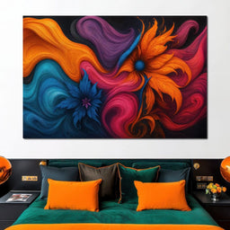 Colorstorm Swirls - TooplesArt - NicheCanvas