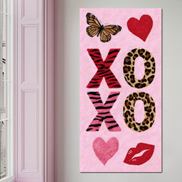 Wild Love Safari XOXO Style - NicheCanvas