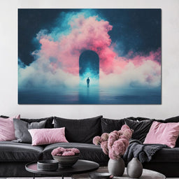 Celestial Gateway Journey - NicheCanvas