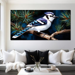 Majestic Flight Amid Pines - NicheCanvas