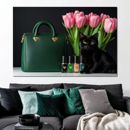 Emerald Elegance Ensemble - NicheCanvas