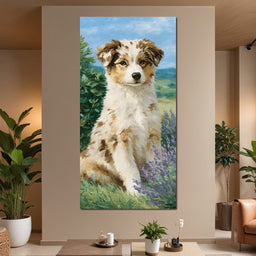 Country Puppy  - NicheCanvas