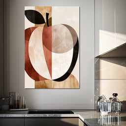Geometric Study of Harvest Fruit - NicheCanvas