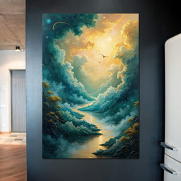 Golden Path Through Dreams - Cole Williams - NicheCanvas