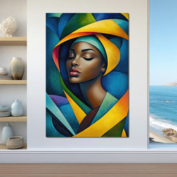 Portrait of Peace - TooplesArt - NicheCanvas