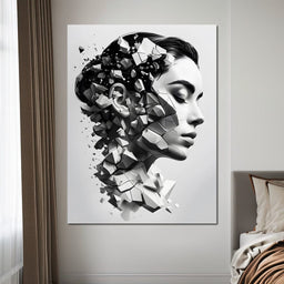 Female Portrait 321 - Johanjjf - NicheCanvas