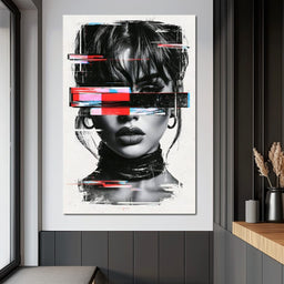 Fragmented Identity Of The Digital Soul - NicheCanvas